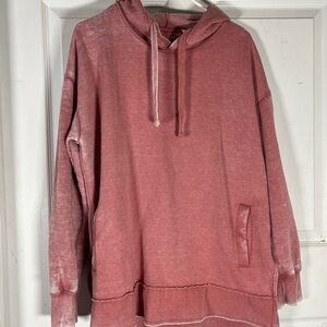 Women's Pink Hoodie Sweatshirt